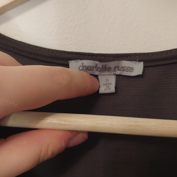 Charlotte Russe Olive Green Sports Bra - Picture 5 of 6